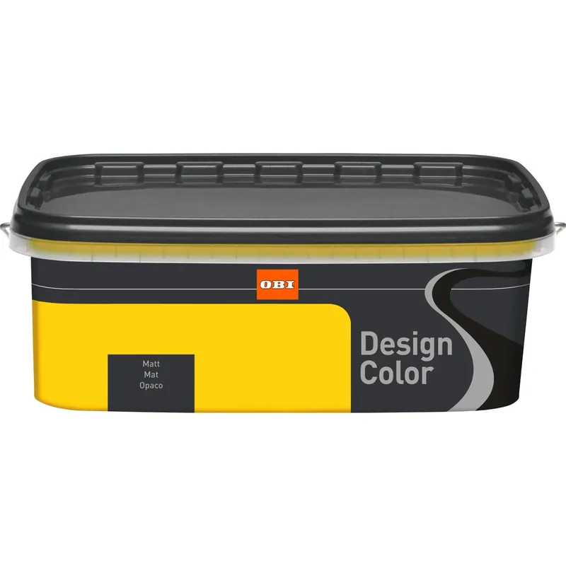 Idropittura OBI Design Color 2,5 l opaco giallo sunshine