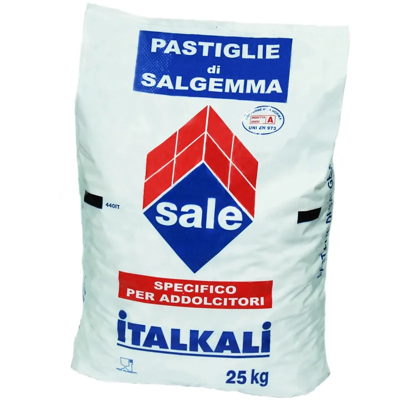 Sale per addolcitori puro a pastiglia sacco 25 kg