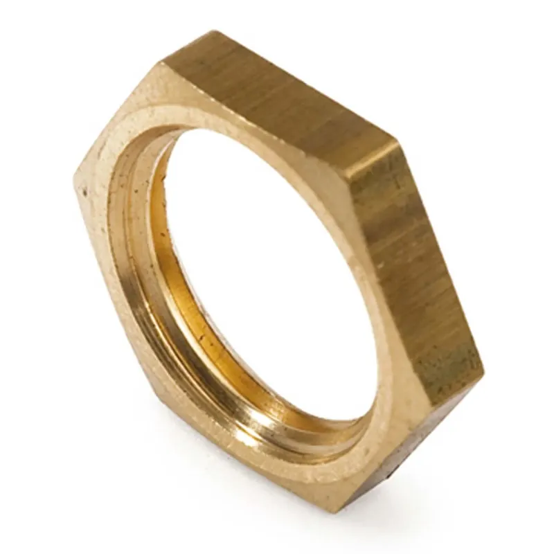 Controdado in ottone giallo 3/8"