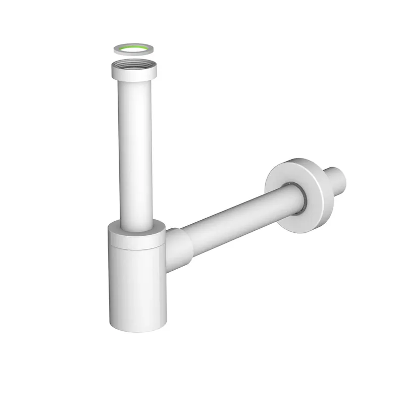 Sifone d`arredo bianco