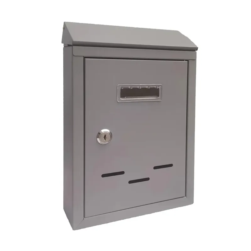 Cassetta postale in lamiera Basic 180x260x60 mm grigio