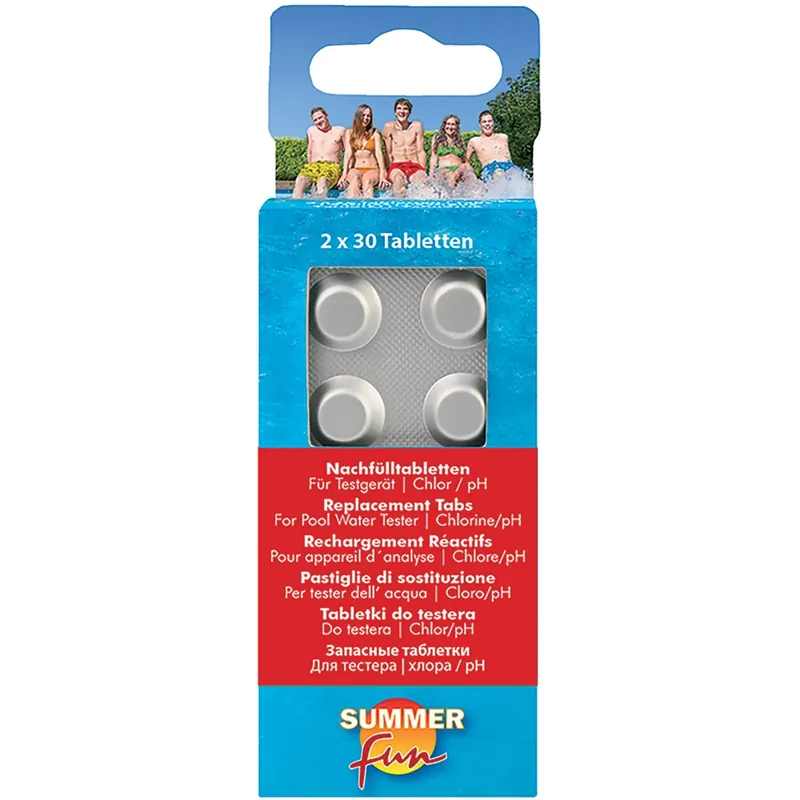 Pastiglie piscina cloro bromo e ph 2 tab 30 pz