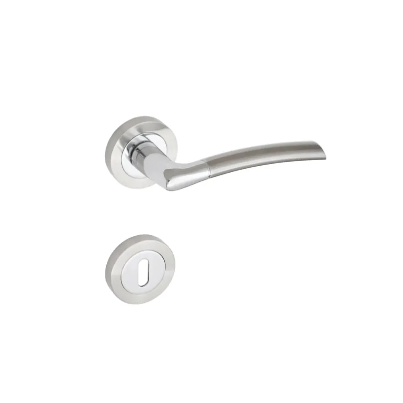 Maniglia Carmen con rosette e bocchette patent