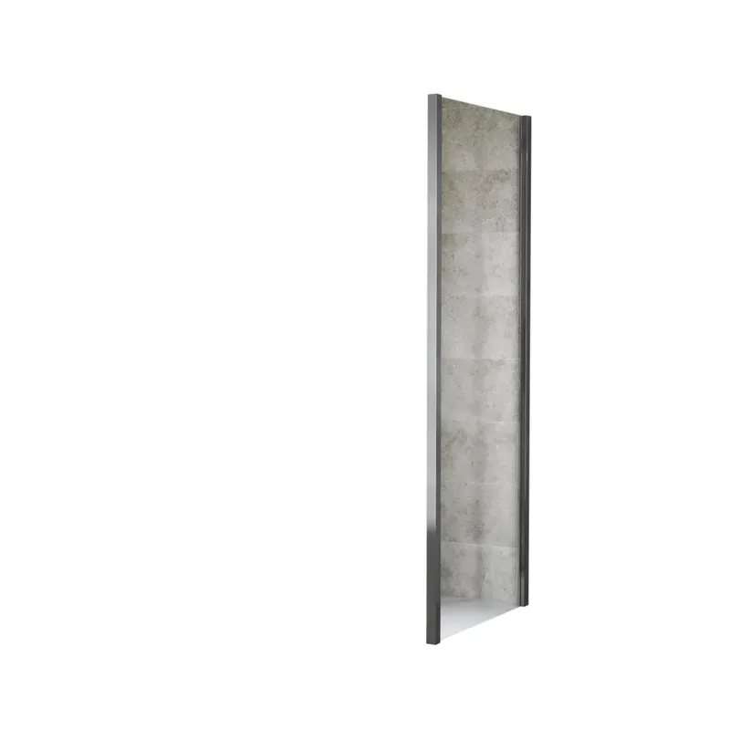 Parete fissa doccia 85/87 cm cromo