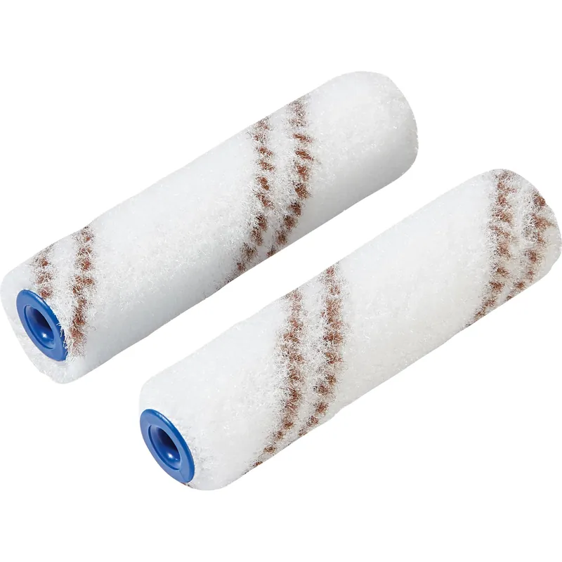 LUX-TOOLS Rullo per velatura LUX-TOOLS a righe nylon 10 cm 2 pezzi