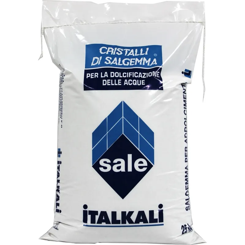 Cristalli di salgemma per addolcitori 25 kg
