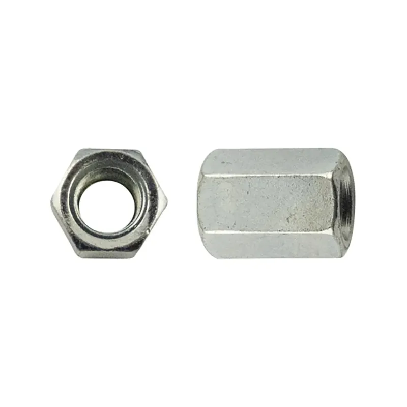 Dado giunzione esagonale din 6334 zincato m6x30 pz2