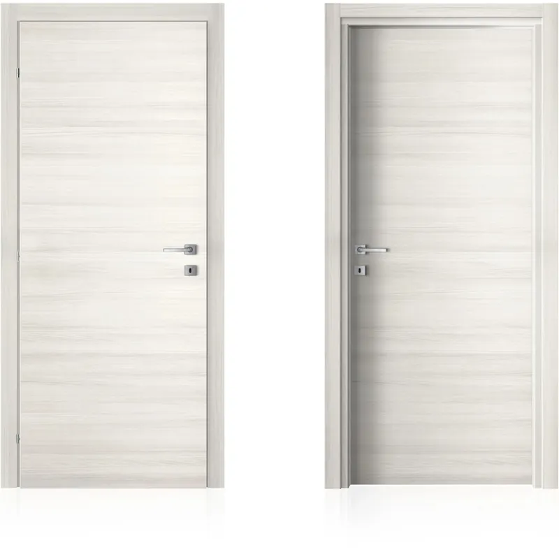Porta battente reversibile Bormio Olmo 210x80 cm