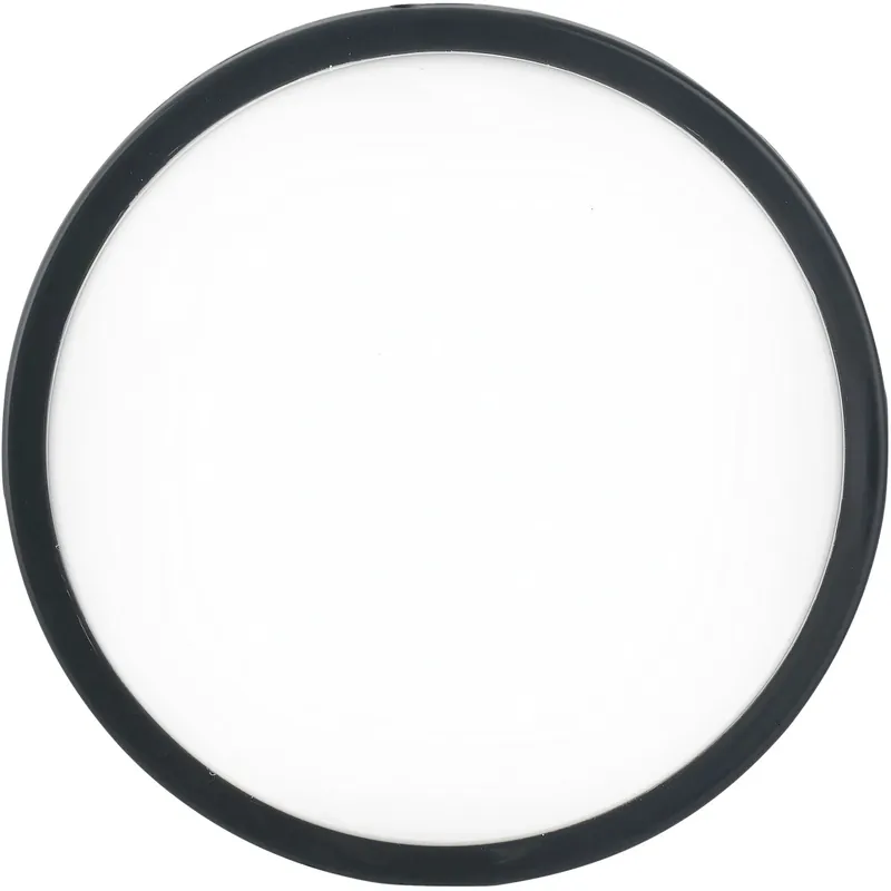 Plafoniera a LED Ever plastica grigio antracite rotonda 17 cm x 17 cm x 8 cm