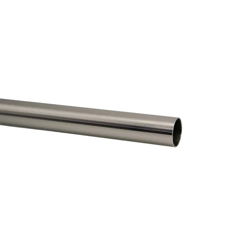 Bastone per tenda in metallo 150 cm nichel Ø 13 mm