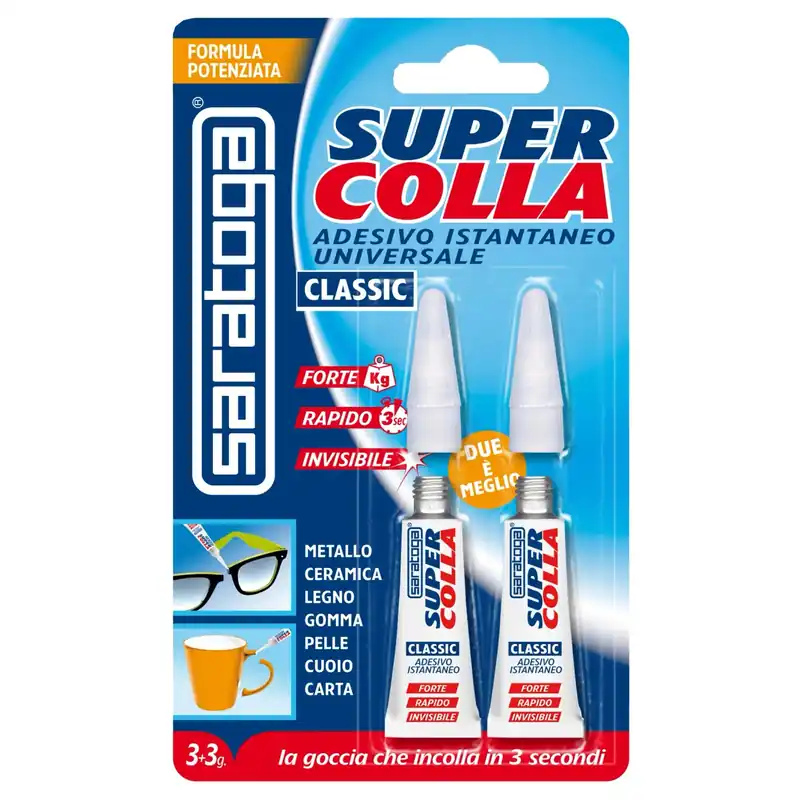 Colla universale instantanea Saratoga Supercolla 4 g