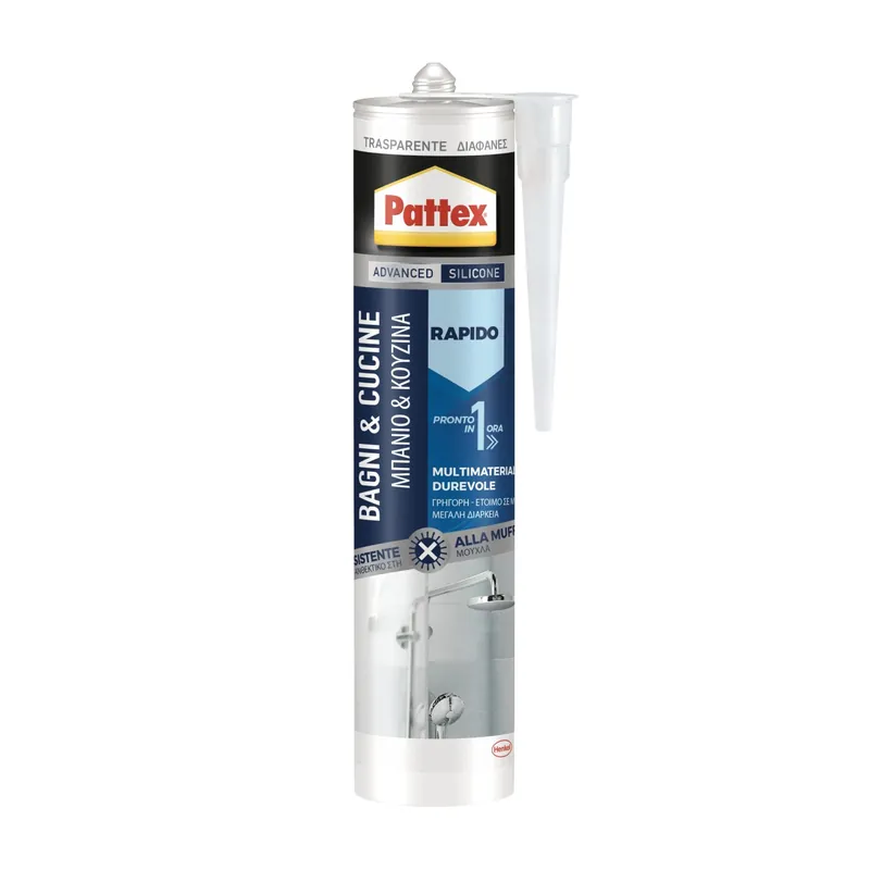 PATTEX Bagni&Cucine Rapido Trasparente 300ml