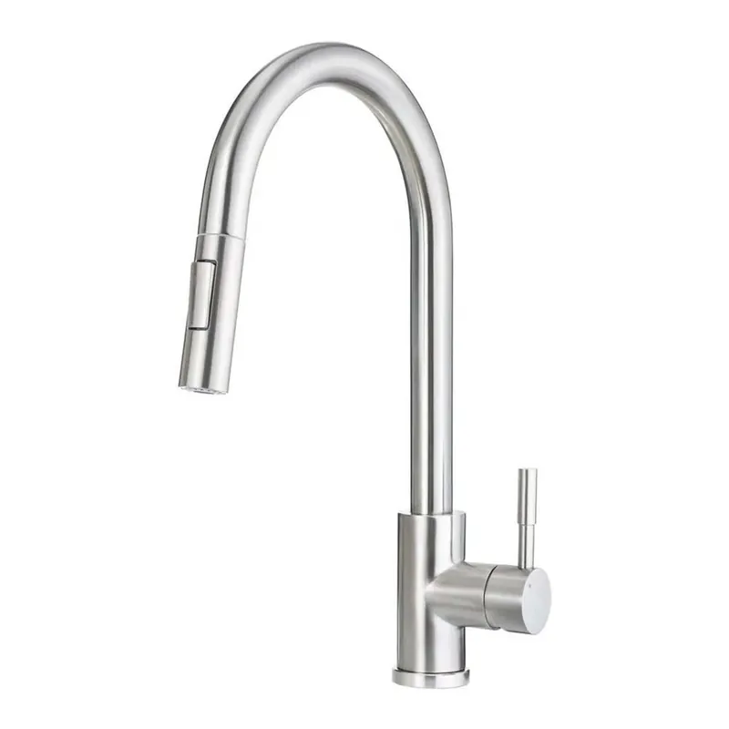 Rubinetto da cucina bocca estraibile 2 getti Idrostile Lima cromo