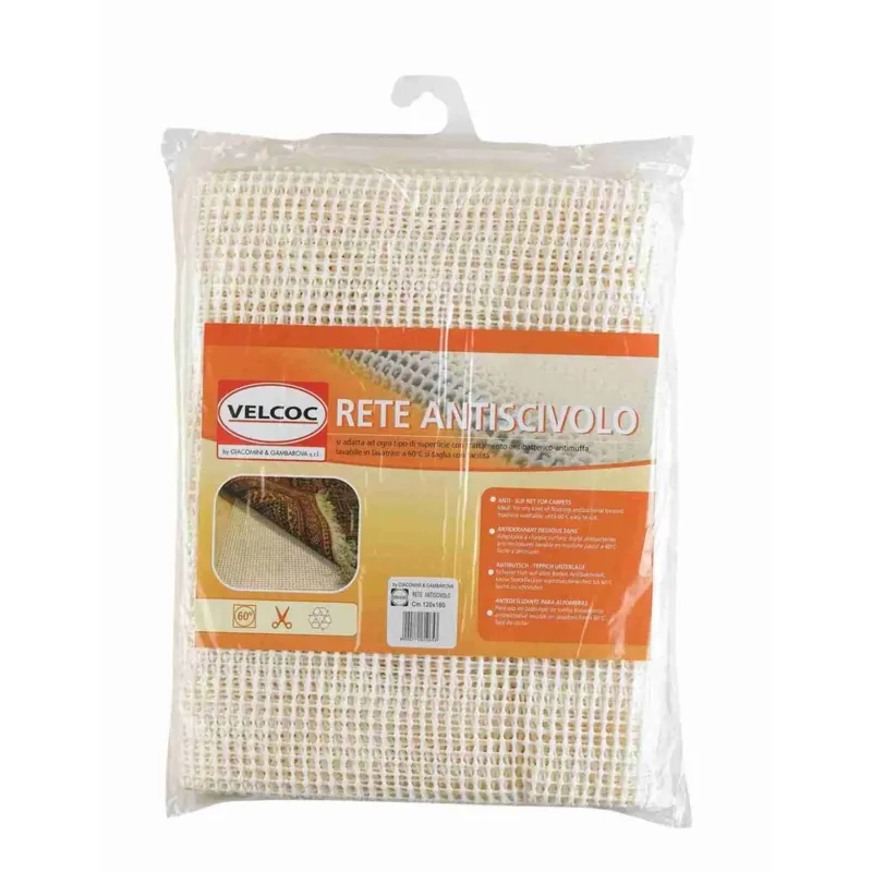 Rete antiscivolo per tappeti 120x180 cm