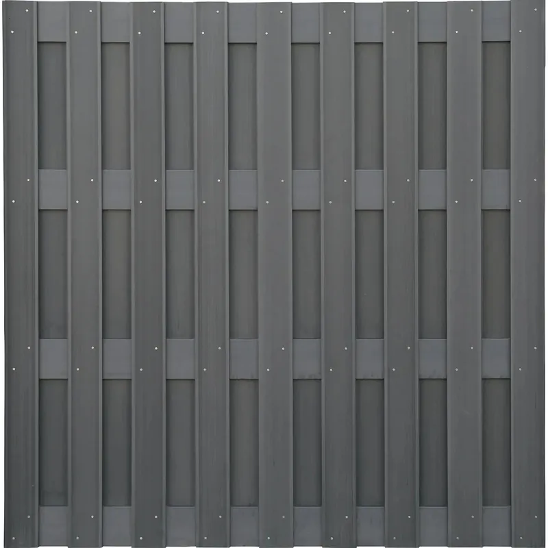 Pannello frangivista in WPC 180x180 cm antracite