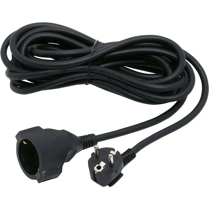 Prolunga presa tedesca Nero 5 m