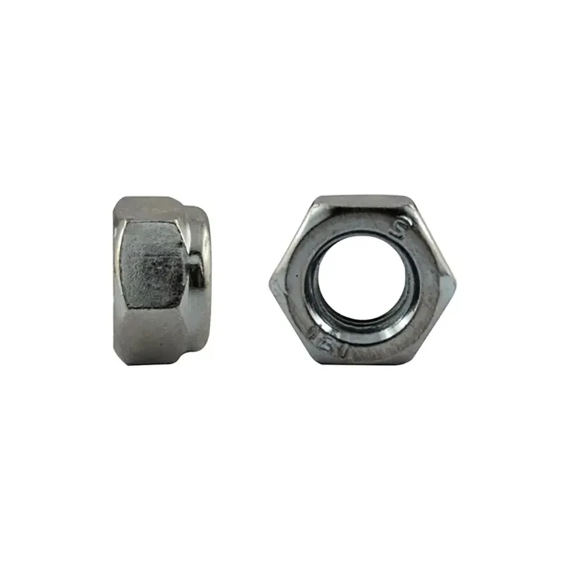 Dado auto bloccante esagonale din 985 zincato m8 pz6