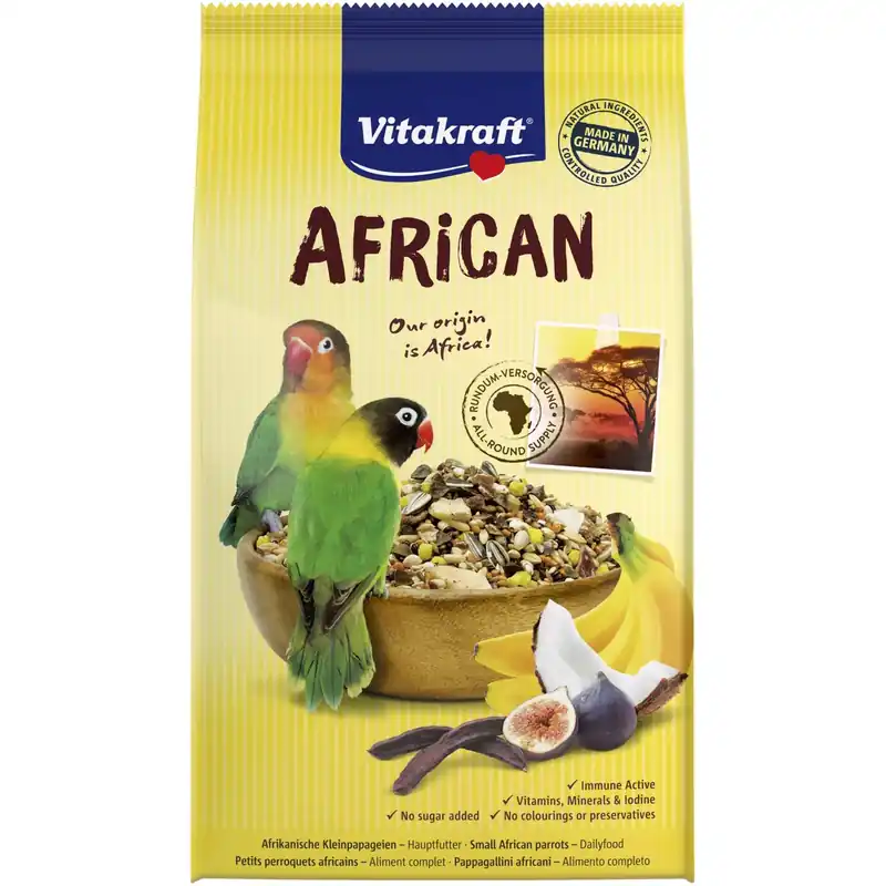 Mangime per uccelli African inseparabili 750 g