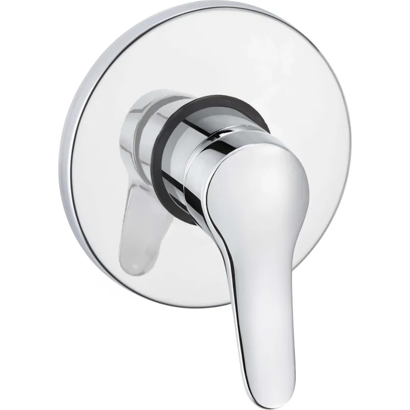OBI rubinetto monocomando sottotraccia per doccia Vitalis cromato