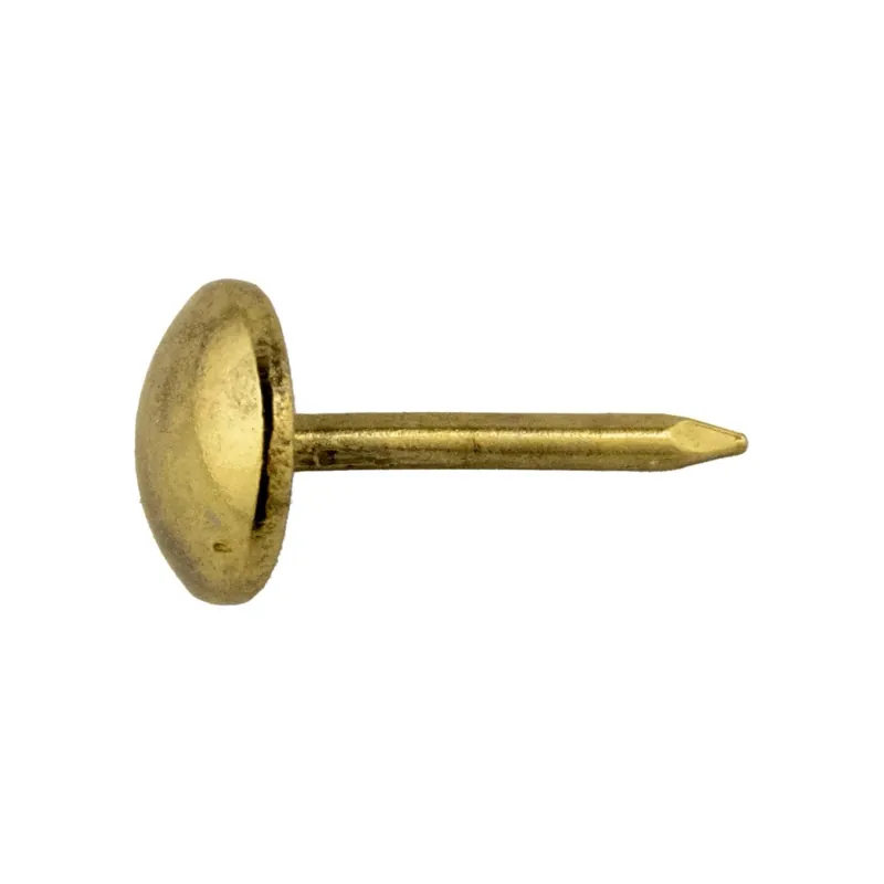 Bulletta testa bombata decorativa ottone 5,5 mm 200 pz