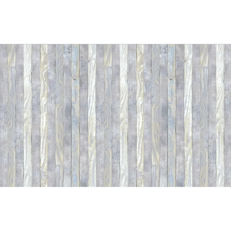 Plastica adesiva in rotolo fantasia legno listelli grigi 45 cm x 2 m