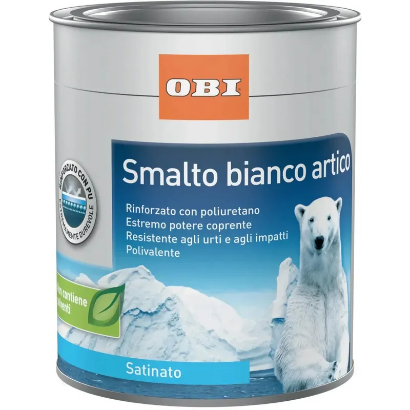 Vernice opaca Bianco artico 2 l