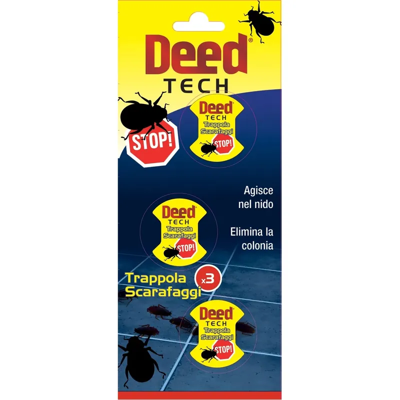 Esca per scarafaggi DEED TECH 3 pz