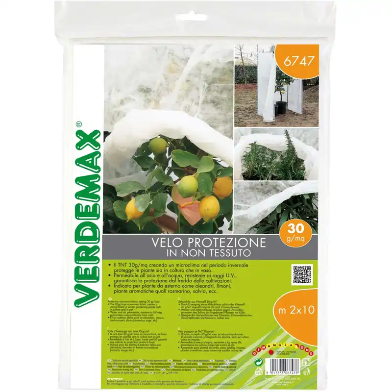 Velo protezione in TNT bianco 30 gr/m² m 2x10