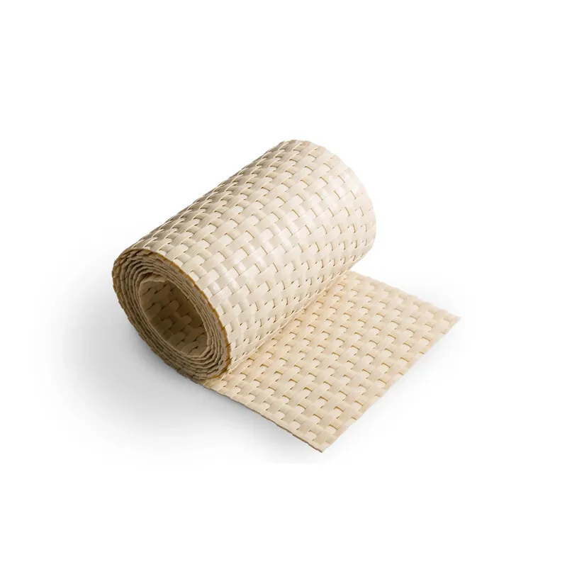 Striscia per recinzione in polyrattan 19x204 cm beige