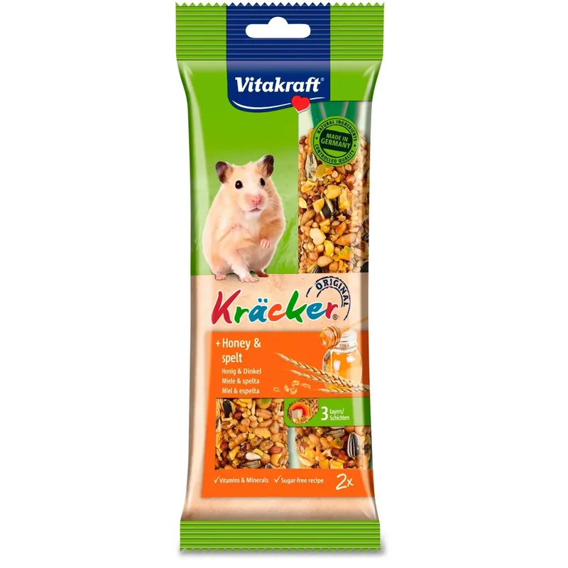 Kracker al miele per criceti 112 gr