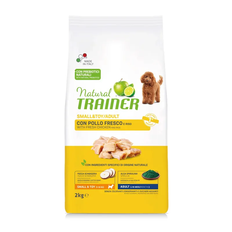 Cibo secco per cani Natural Trainer pollo riso
