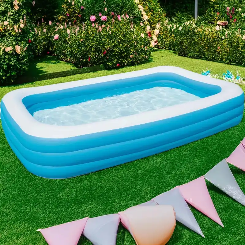 Piscina fuori terra gonfiabile in pvc Bestway Family 305x183x56 cm