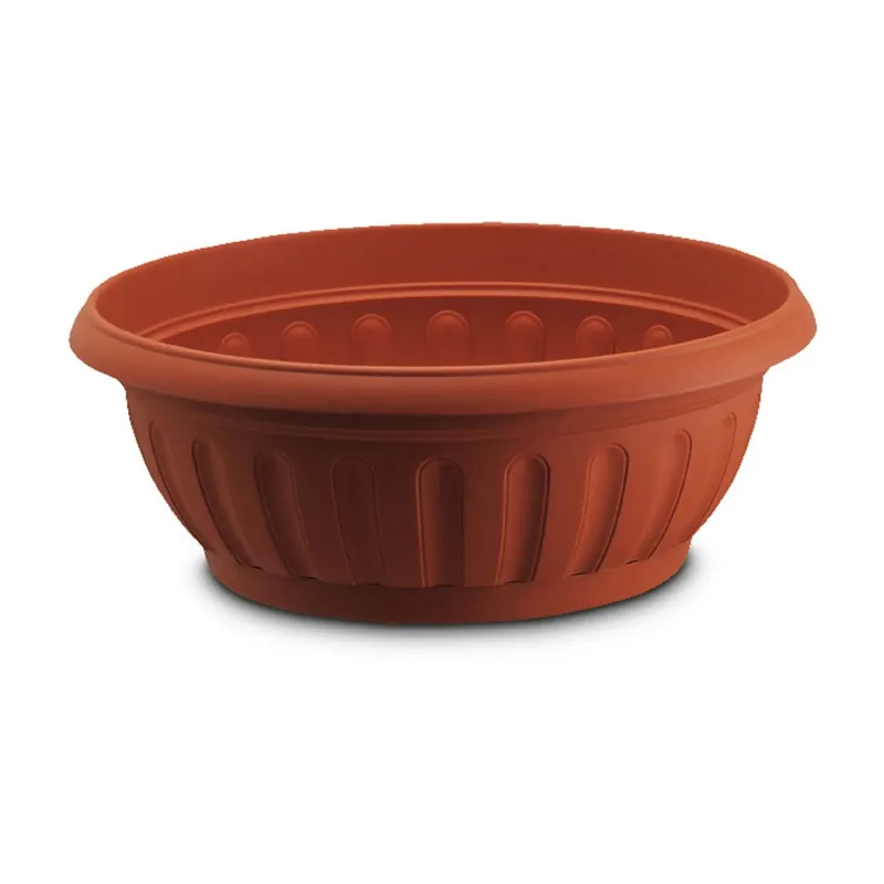 Ciotola Fenice con sottovaso Ø 40 cm in plastica