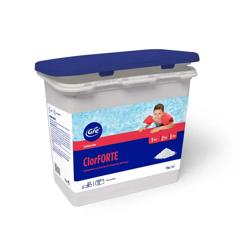 Cloro forte granulare 1 kg