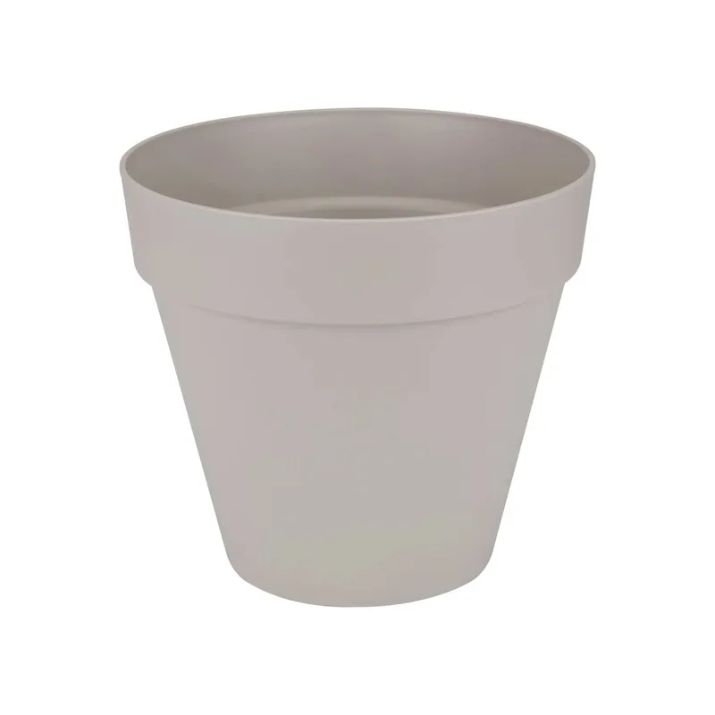 Vaso Loft urban rotondo 25 cm grigio