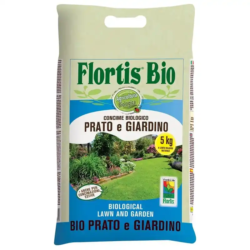 Concime universale per prato e giardino biologico 5 kg