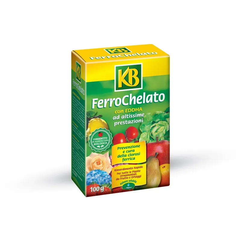Concime per piante da giardino chelato di ferro KB ReFer® 5 x 20 g
