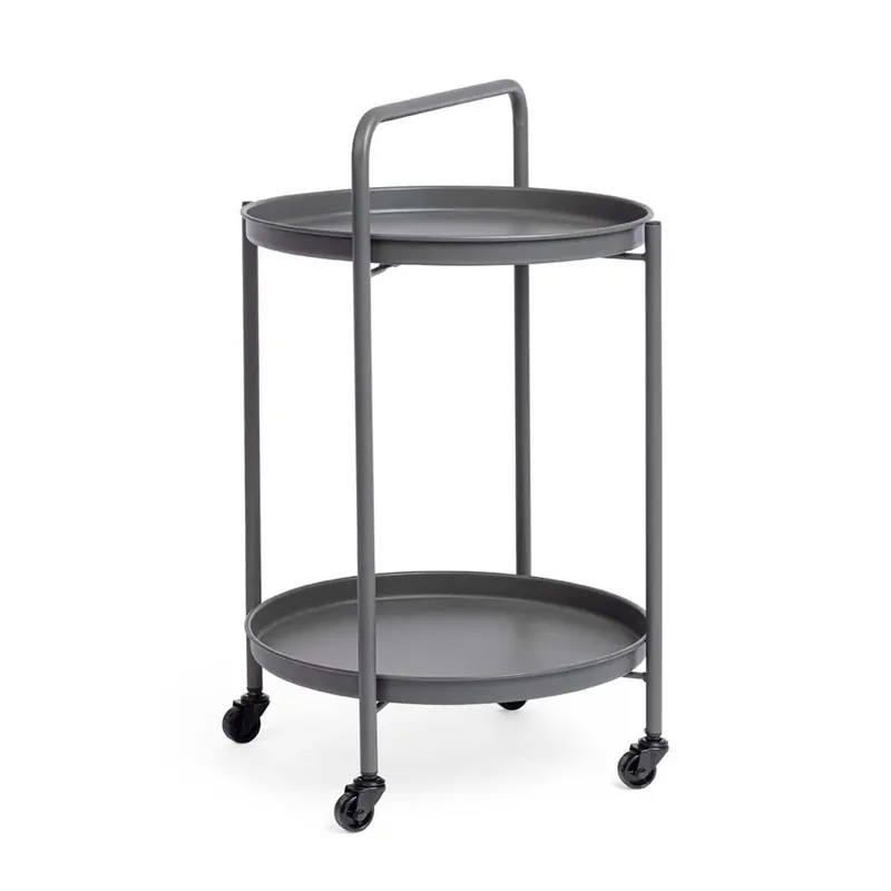 Carrello con vassoio Austin twin antr Ø 44,5 cm
