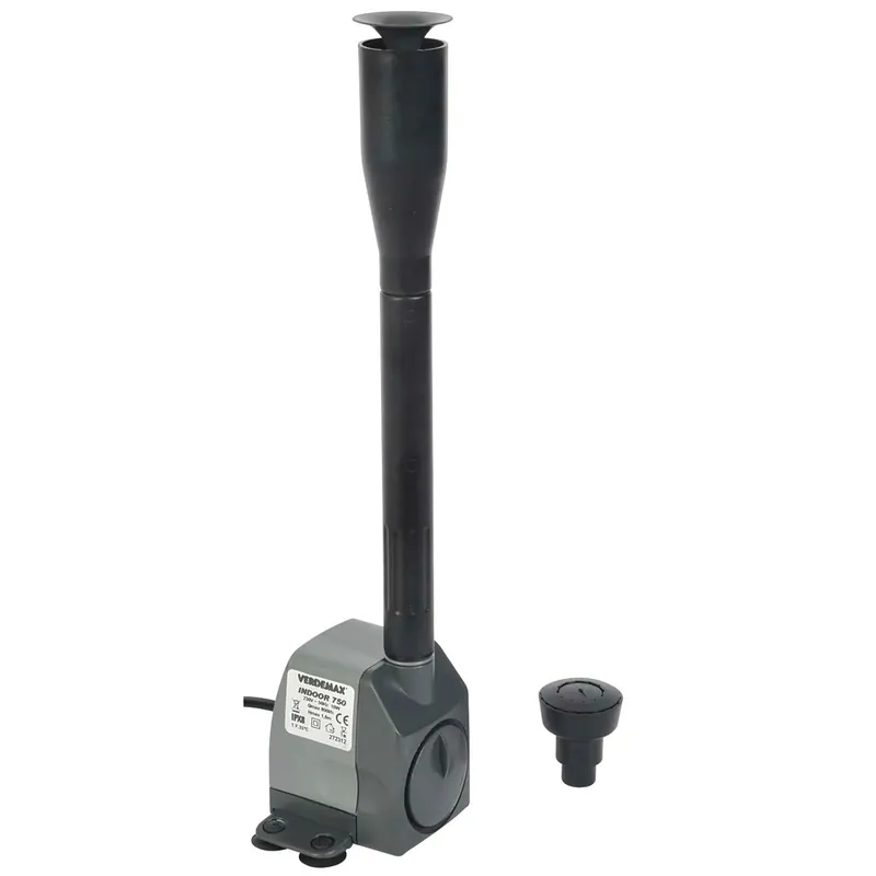 Pompa Indoor portata 750 lt/h con tubo telescopico
