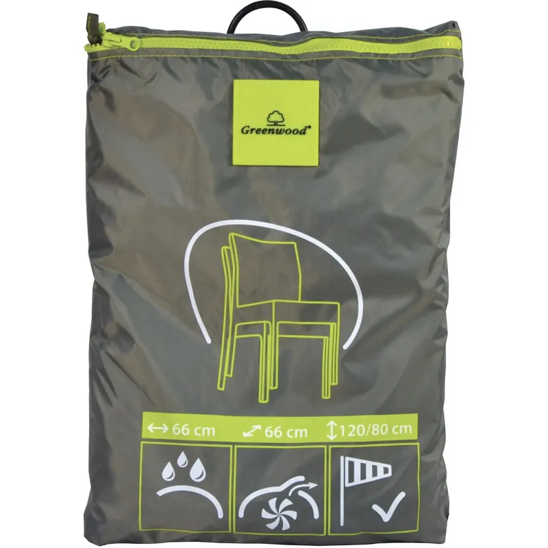 Telo protettivo per pila 4 sedie 66x66x120 cm