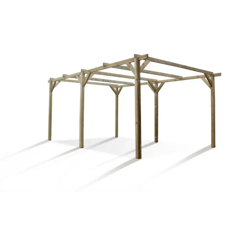 Carport in legno HENRI 3000x5120xA2260 mm