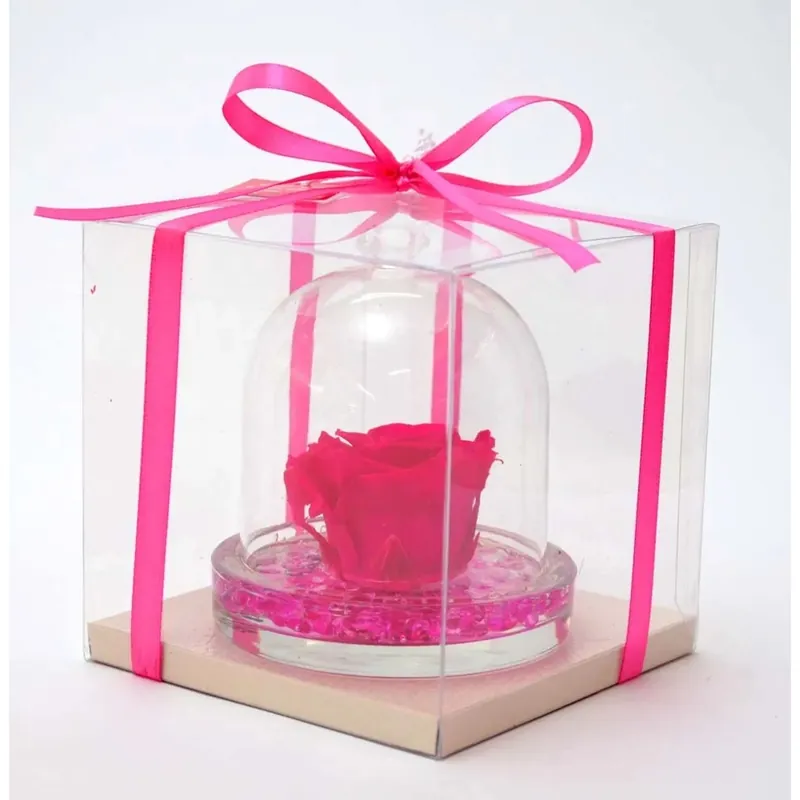 Composizione rosa stabilizzata diamante media