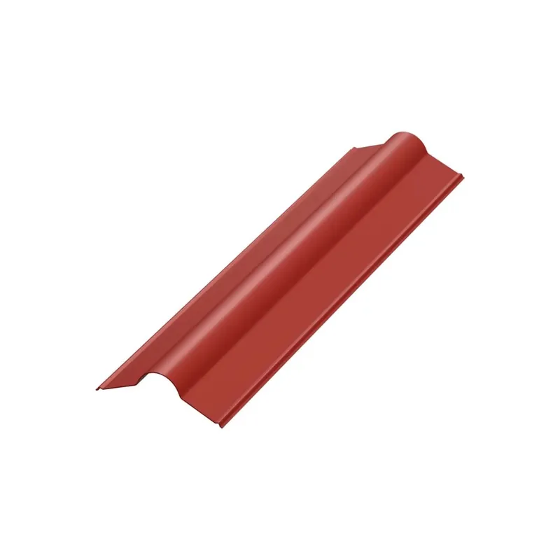 Colmo universale per lastre di copertura rosso corallo