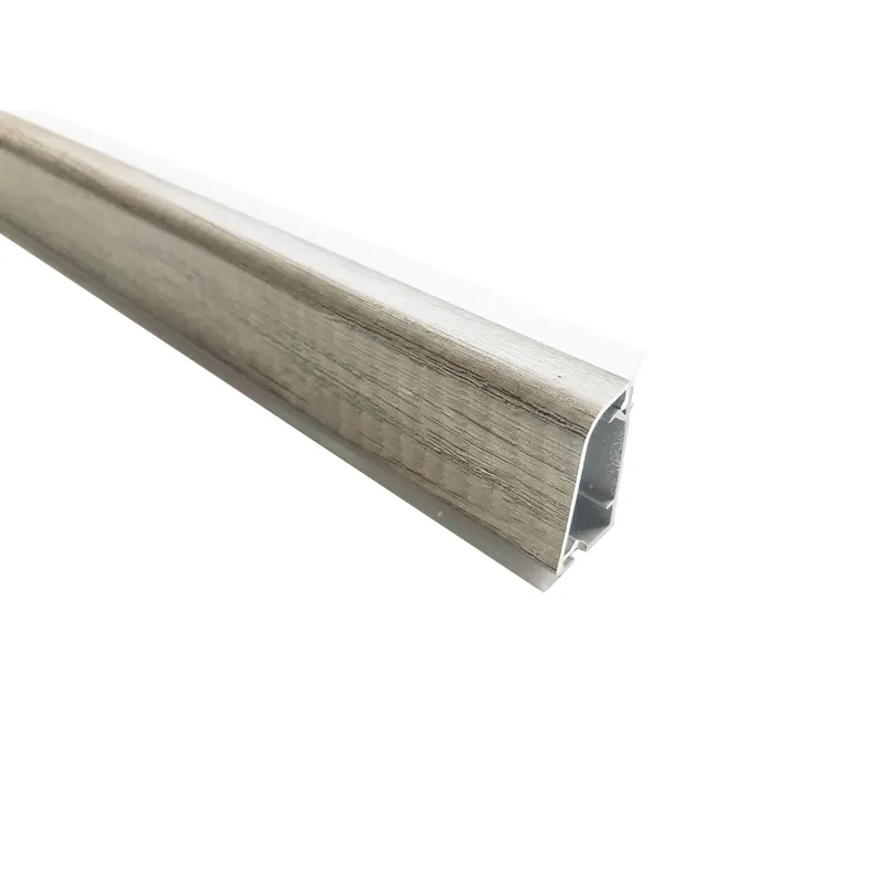Alzatina per cucina in alluminio rivestita rovere canyon 4 m