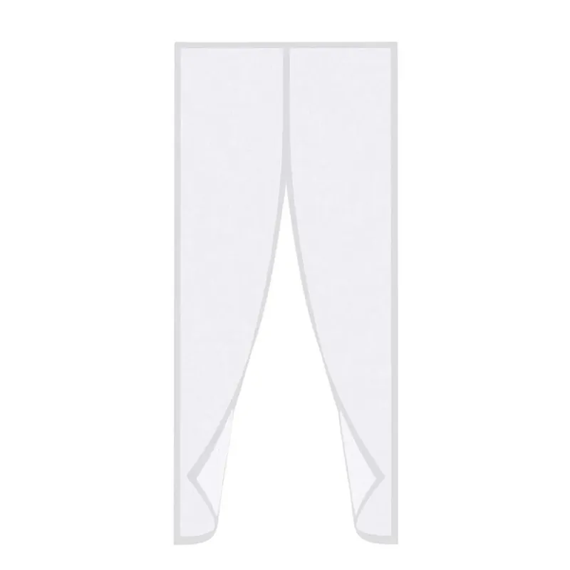 Zanzariera magnetica con telaio in pvc 140x240 cm bianco