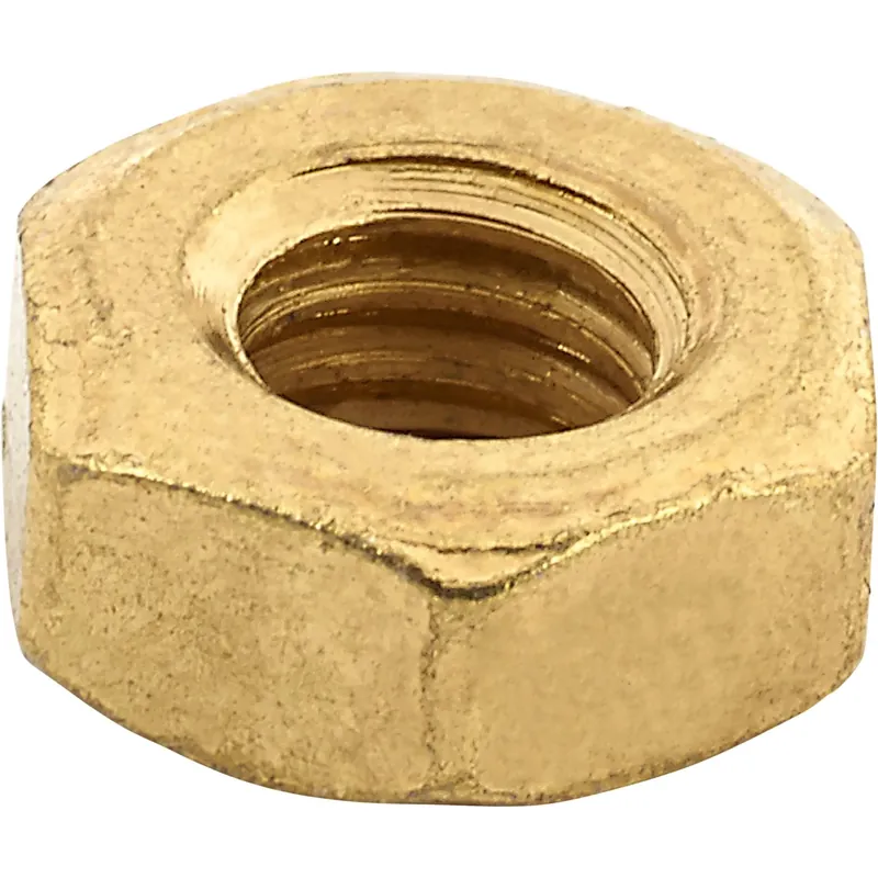 LUX-TOOLS Dado esagonale LUX-TOOLS M4 ottone 8 pz