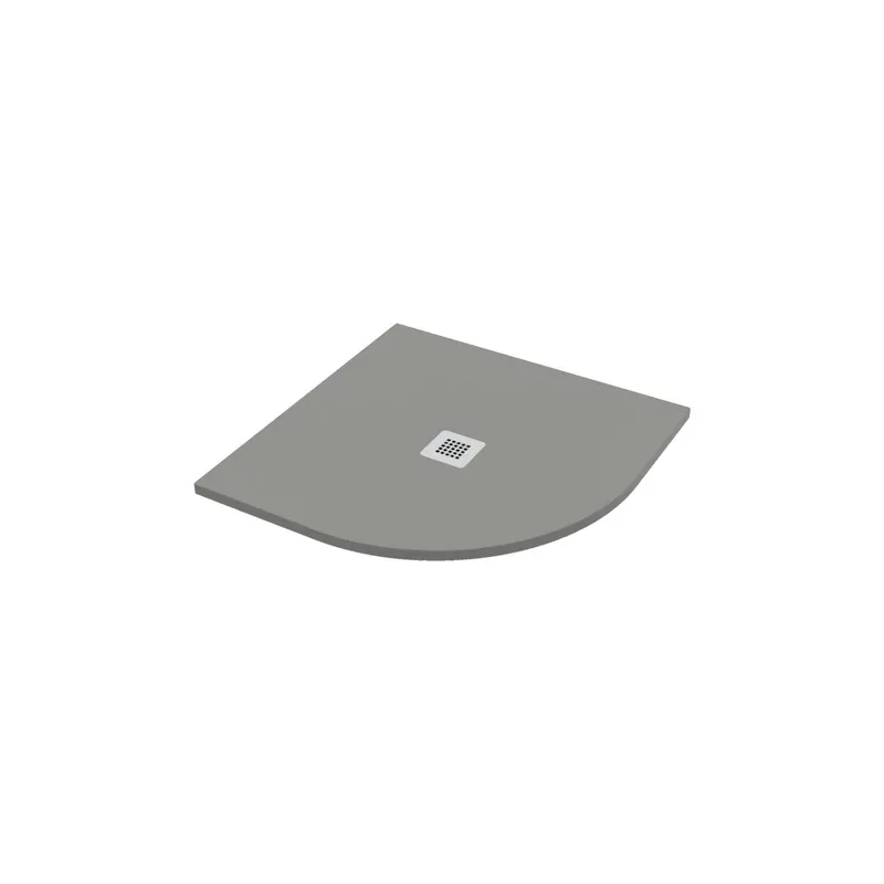 Piatto doccia Nettuno grigio 90x90 cm