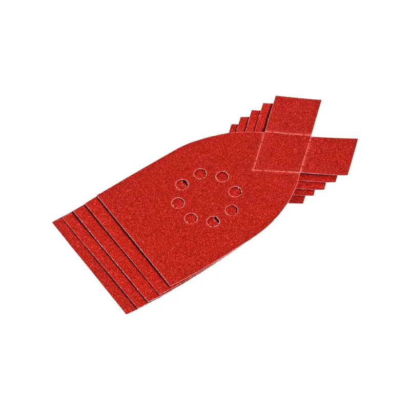 Fogli abrasivi LUX-TOOLS 93x190 mm K80 5 pz
