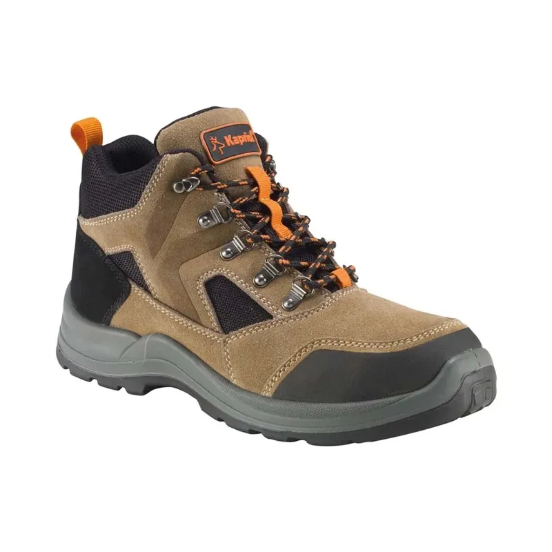 Scarpa antinfortunistica alta Sioux marrone chiaro tg 40