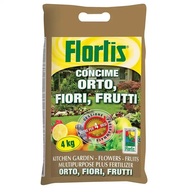Concime per orto e piante da frutto Flortis 4 kg